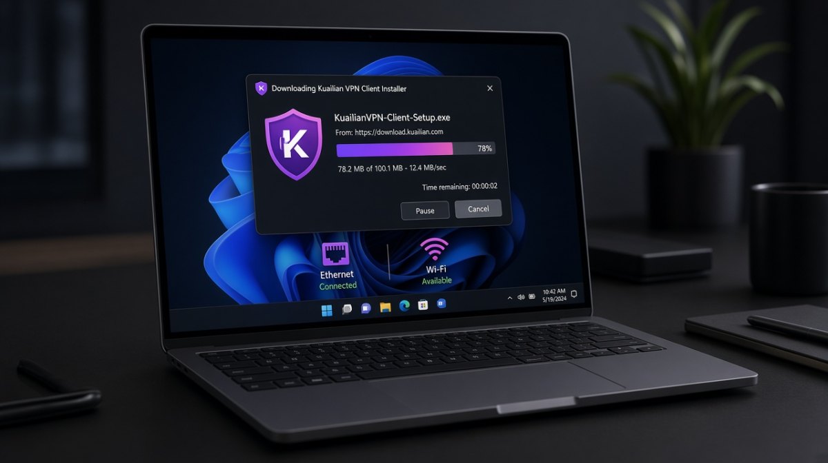 VIP站 Windows 安装快连（会员节点）（封面配图）